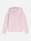 Meisjes VISCOSEBLEND RELAXEDFIT ZIPTHROUGH HOODIE van Scotch & Soda in de kleur LILAC SNOW in maat 176.