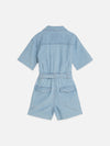 Meisjes LIGHTWEIGHT CHAMBRAY PLAYSUIT van Scotch & Soda in de kleur SHINE A LIGHT in maat 176.