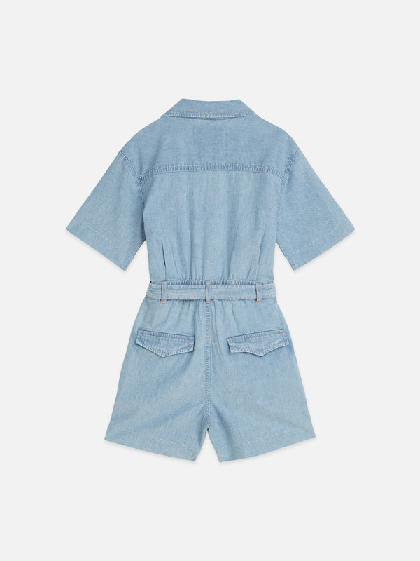 Scotch & Soda LIGHTWEIGHT CHAMBRAY PLAYSUIT