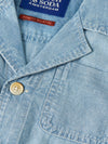 Meisjes LIGHTWEIGHT CHAMBRAY PLAYSUIT van Scotch & Soda in de kleur SHINE A LIGHT in maat 176.
