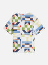 Jongens PRINTED RELAXEDFIT TSHIRT van Scotch & Soda in de kleur PATCHWORK INFINITY in maat 176.