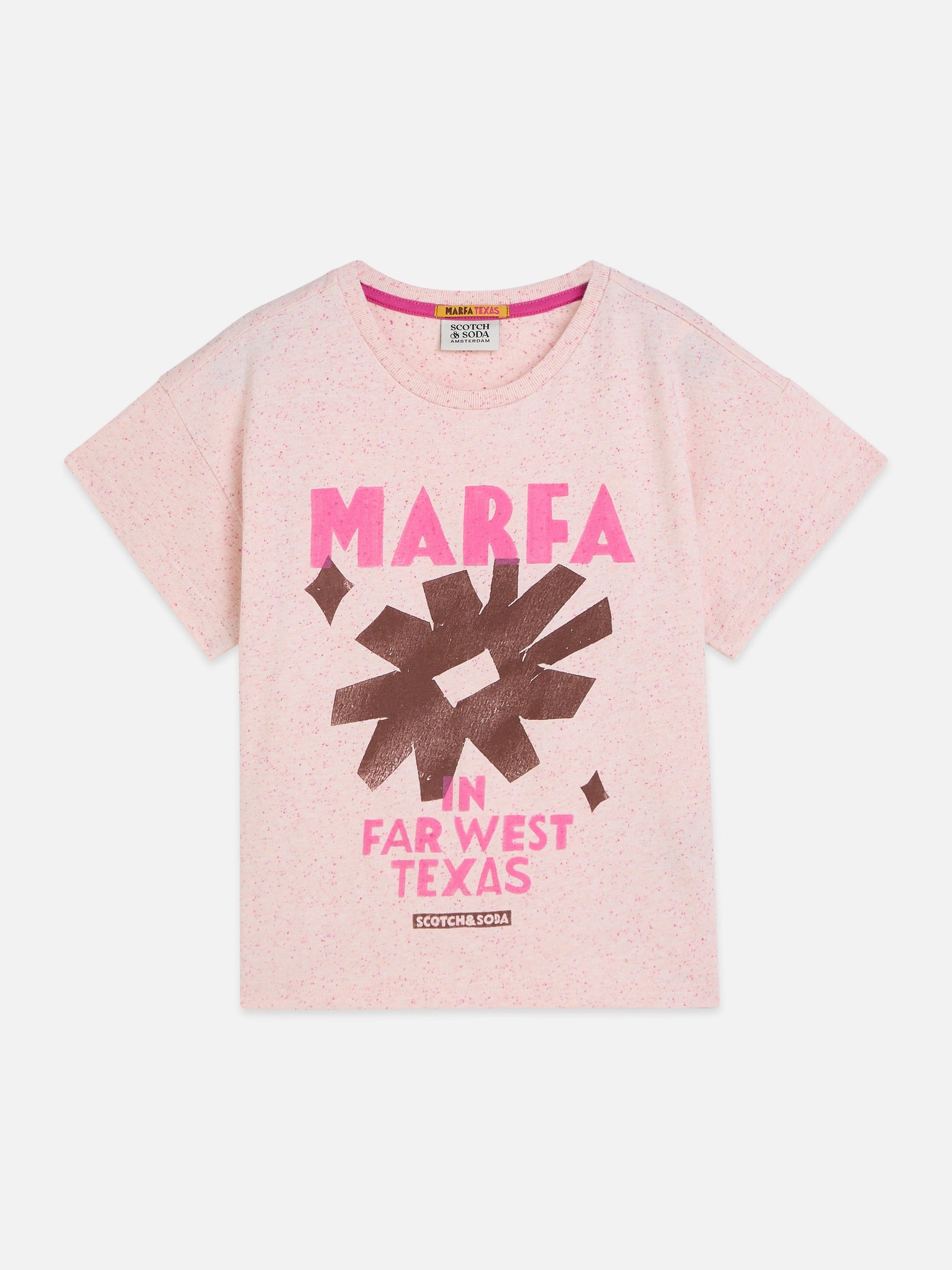Scotch & Soda FRONT ARTWORK NEPS LOOSEFIT TSHIRT