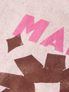 Meisjes FRONT ARTWORK NEPS LOOSEFIT TSHIRT van Scotch & Soda in de kleur EGGNOG in maat 176.