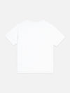Jongens FRONT ARTWORK NEPS RELAXEDFIT TSHIRT van Scotch & Soda in de kleur BRIGHT WHITE in maat 176.