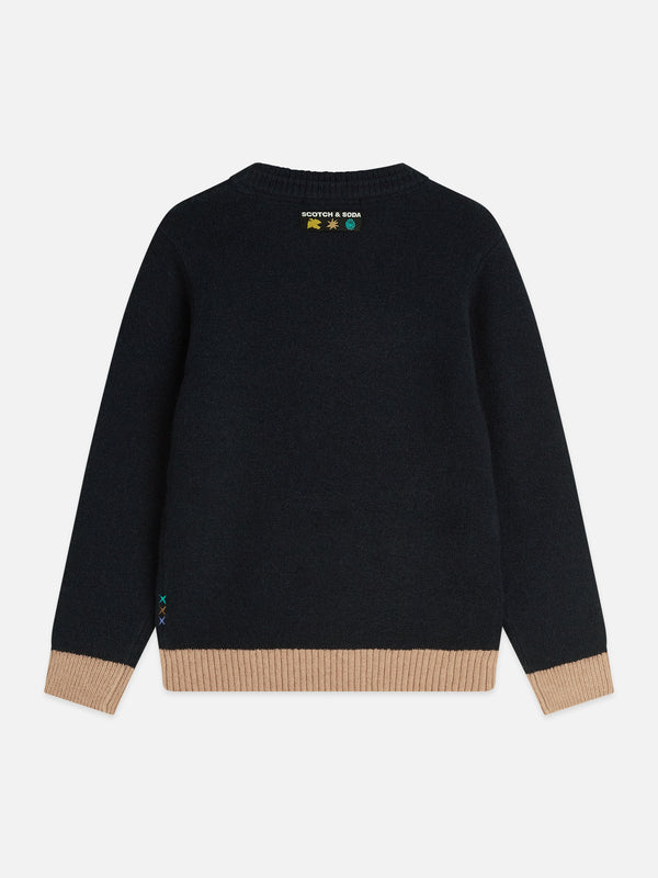 Scotch & Soda Soft knit regularfit pullover