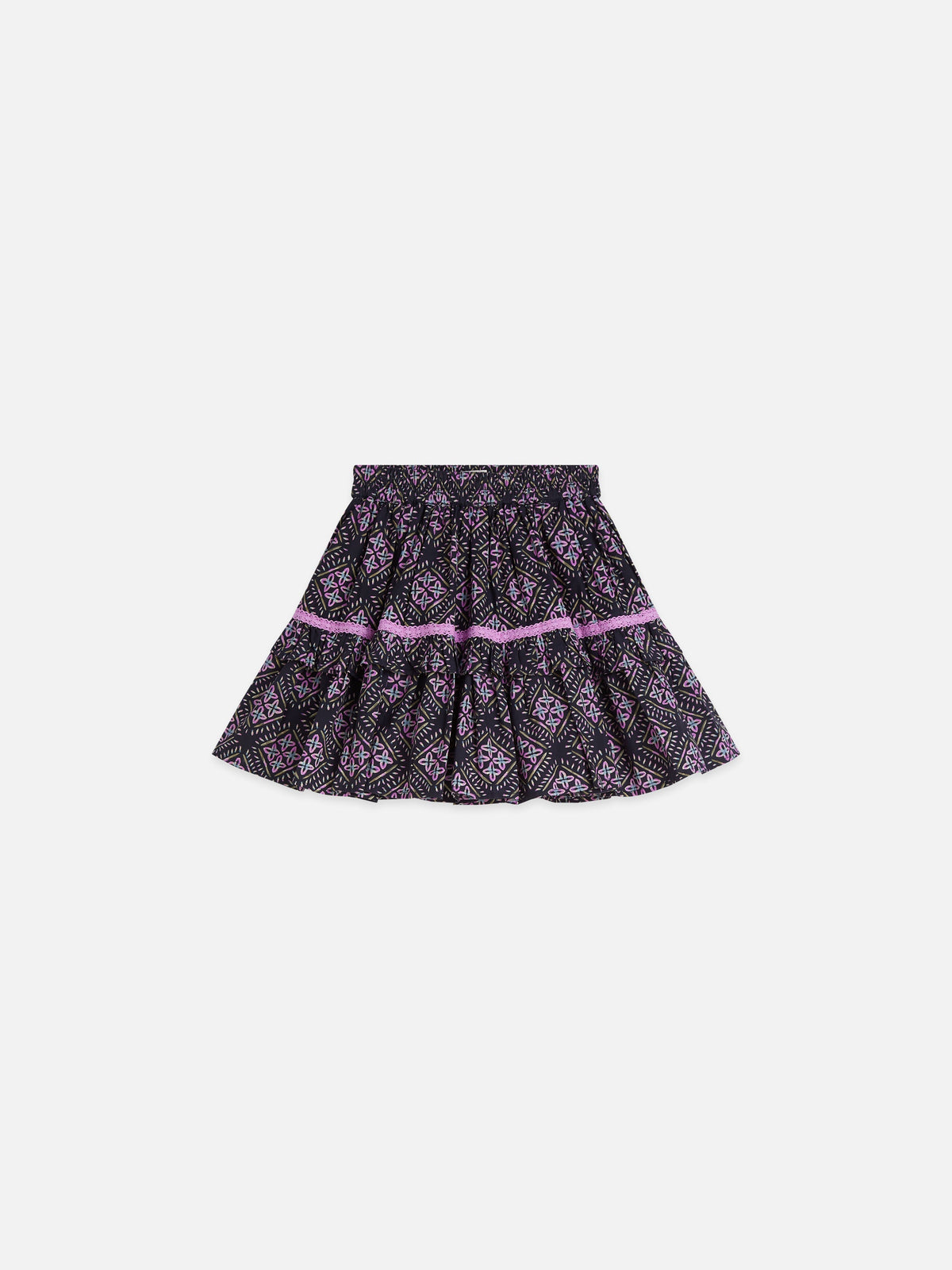 Scotch & Soda Printed cotton skirt