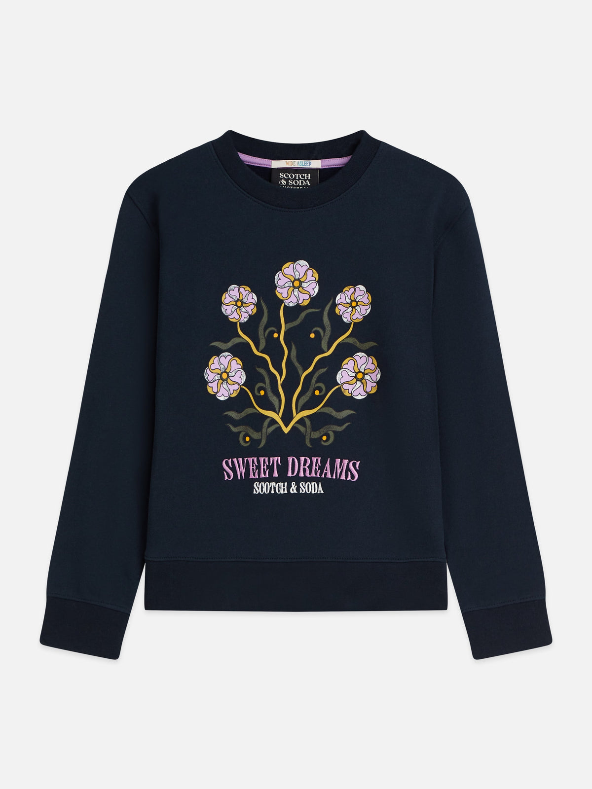 Scotch & Soda Front artwork relaxedfit sweatshirt