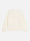 Meisjes Placed embroidery relaxedfit sweatshirt van Scotch & Soda in de kleur EGGNOG in maat 176.