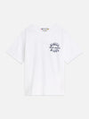 Jongens FRONT AND BACK ARTWORK RELAXED FIT TSHIRT van Scotch & Soda in de kleur BRIGHT WHITE in maat 176.