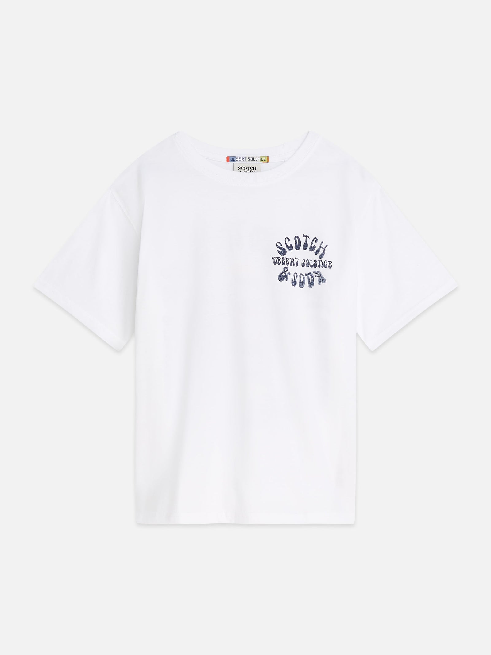 Scotch & Soda FRONT AND BACK ARTWORK RELAXED FIT TSHIRT
