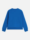 Meisjes Embroidery relaxedfit sweatshirt van Scotch & Soda in de kleur STRONG BLUE in maat 176.