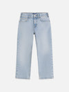 Jongens THE PITCH LOOSE FIT JEANS  van Scotch & Soda in de kleur BORDER LIGHT in maat 176.