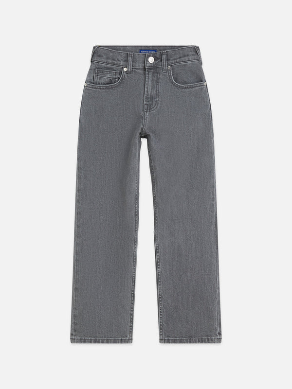 Jongens THE PITCH LOOSE FIT JEANS  van Scotch & Soda in de kleur GREY LIGHTS in maat 176.