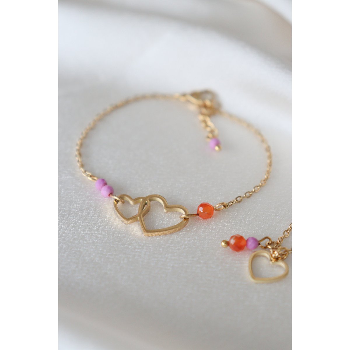 Liefdevol & Moedig Armbandje - Goud