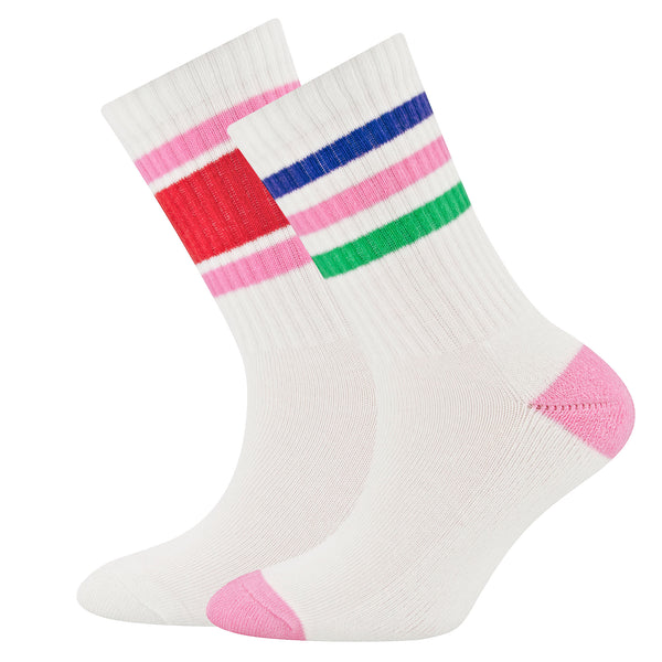 Ewers Tennissokken Two-pack roze