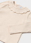 Mayoral L/s ribbed shirt