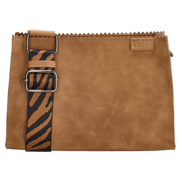 Zebra Merel Schoudertas - Camel