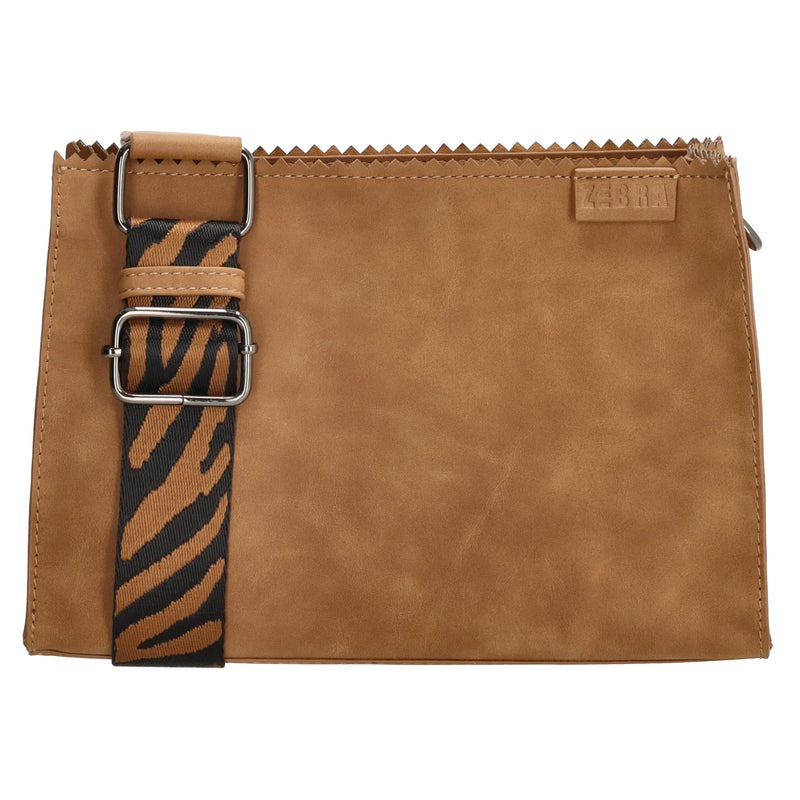 Zebra Merel Schoudertas - Camel