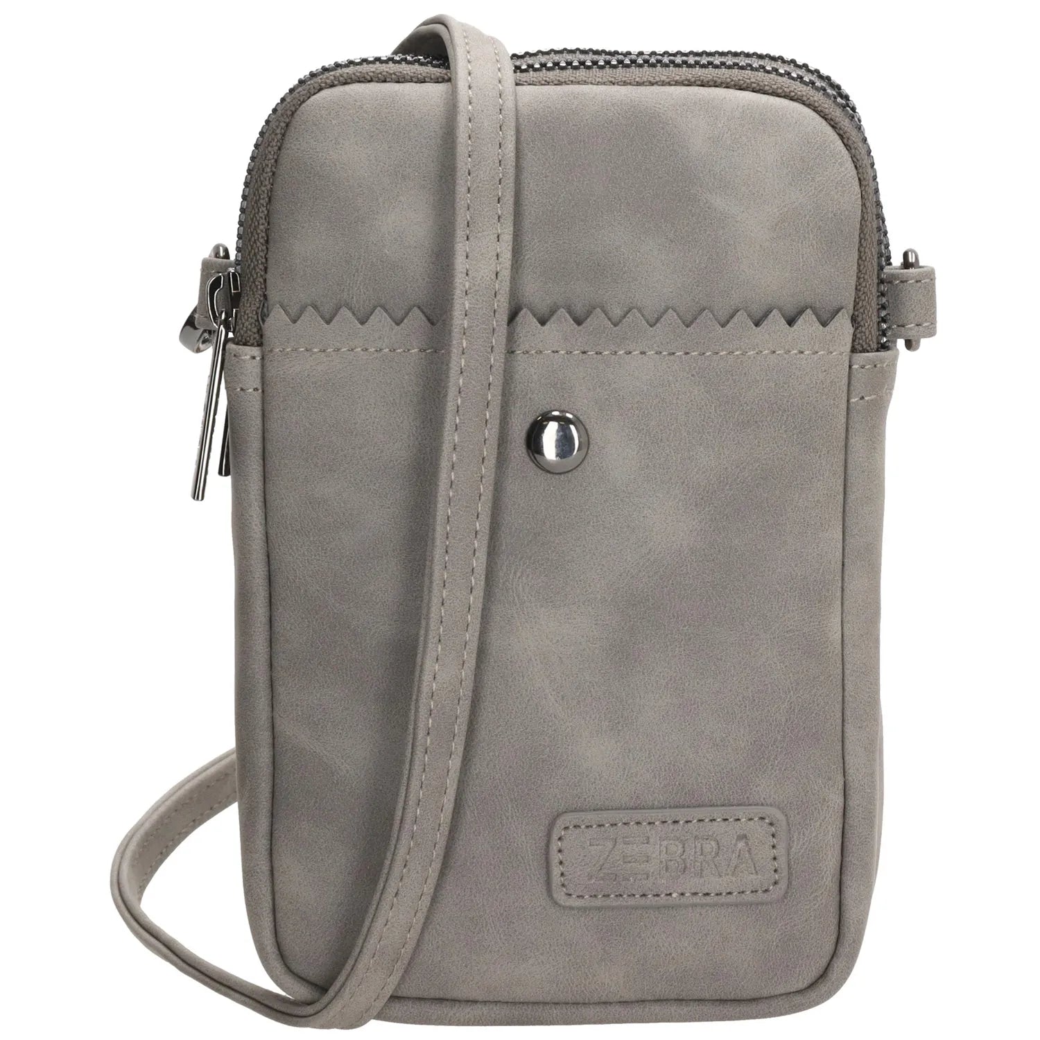 Zebra Telefoontasje Lisa - Midgrey