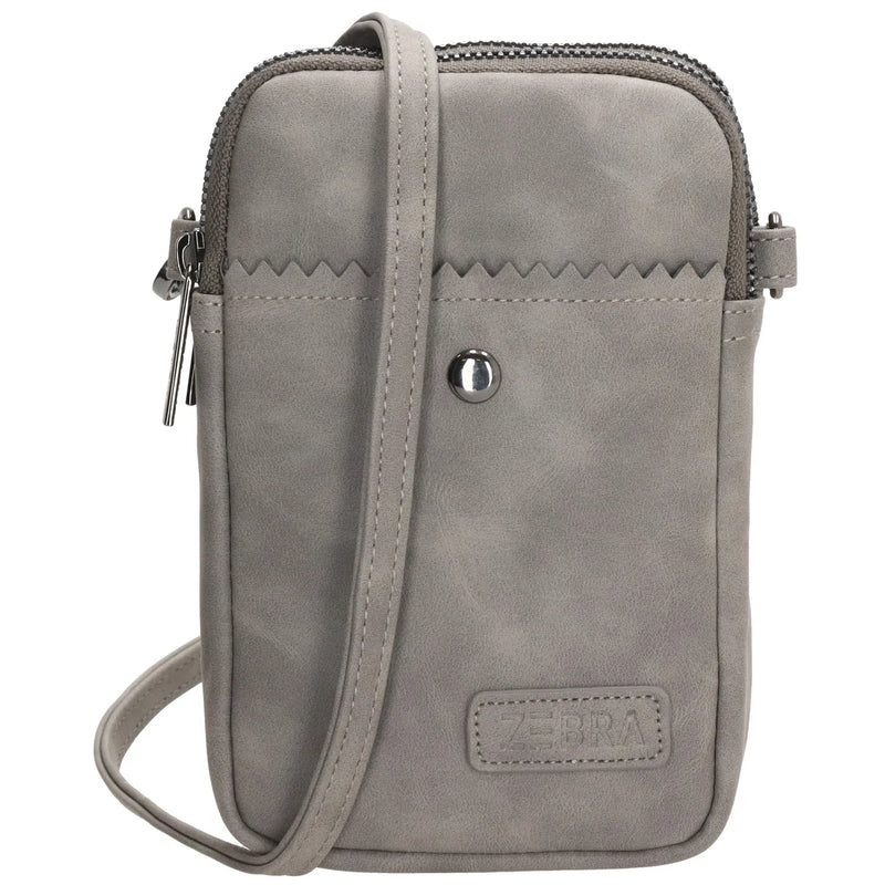 Zebra Telefoontasje Lisa - Midgrey