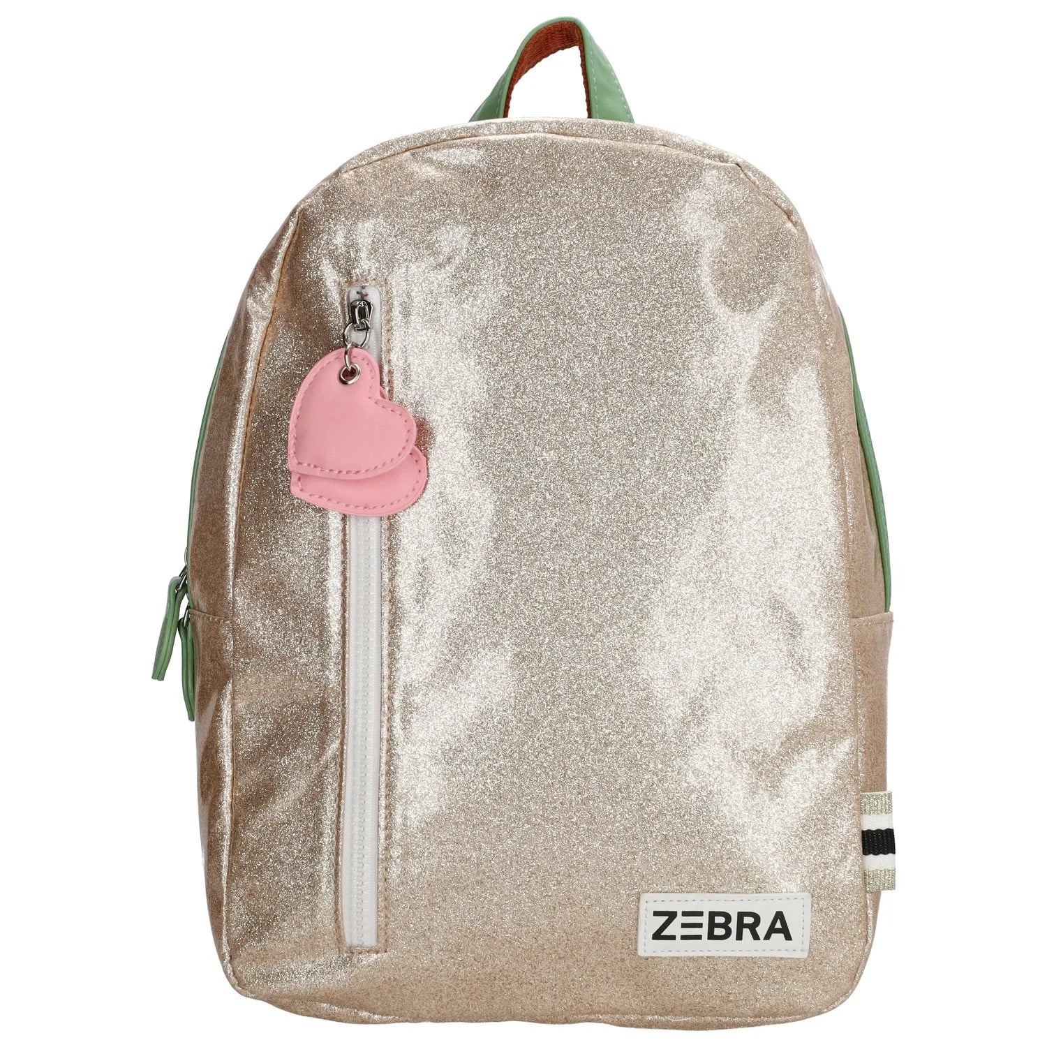 Zebra Rugzak (M) - Gold metallic glitter
