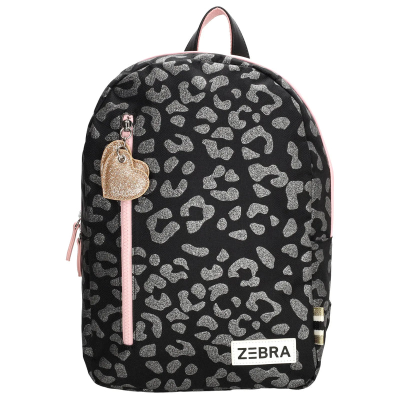 Zebra Girls Rugzak - Panter zwart