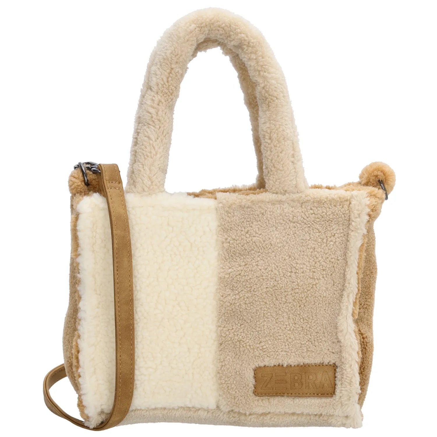 Zebra Teddy Denise tasje - Cream