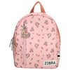 Zebra Girls Rugzak - Rolschaatsen roze (S)