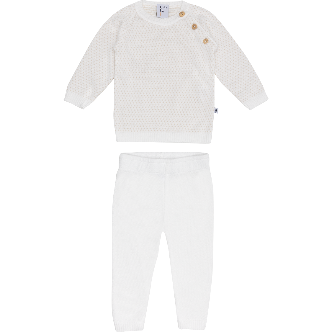 Klein Baby Organic Knitted Set - White