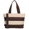 Zebra Elske Shopper streep beige/bruin