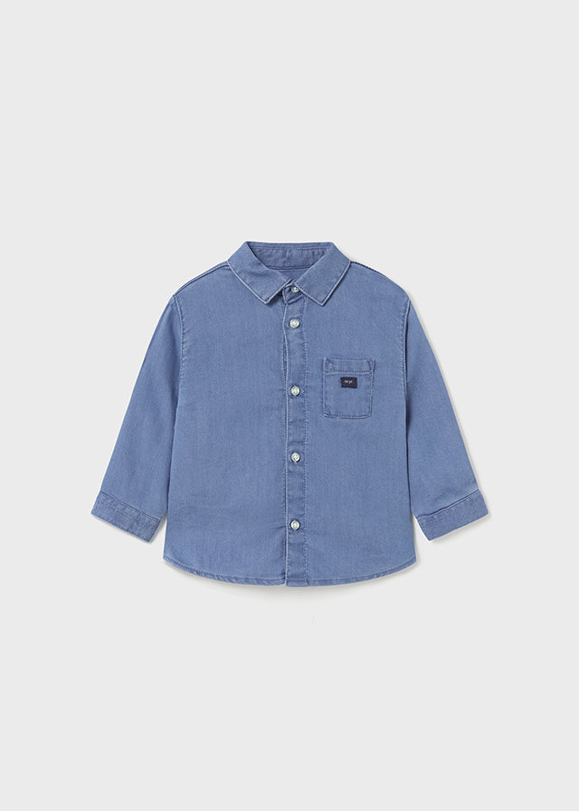 Mayoral L/s soft denim shirt