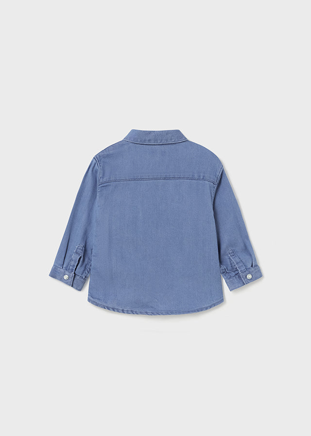 Mayoral L/s soft denim shirt