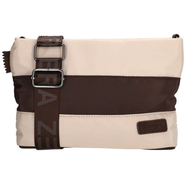Zebra Elske Schoudertas beige/bruin