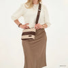 Zebra Elske Schoudertas beige/bruin