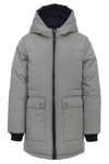 Meisjes Reversible Outerwear Parka van LOOXS 10sixteen in de kleur sage in maat 176.