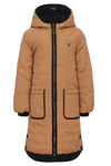 Meisjes Reversible Outerwear Parka van LOOXS 10sixteen in de kleur Honey in maat 176.