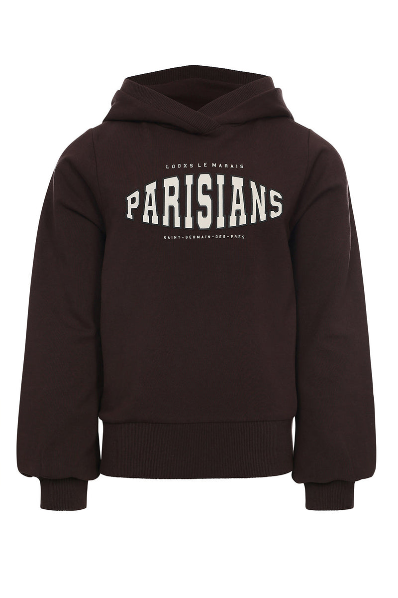 Meisjes Hoody van LOOXS 10sixteen in de kleur Brown in maat 176.