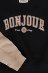 Meisjes Sweater van LOOXS 10sixteen in de kleur black in maat 176.