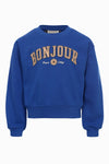 Meisjes Sweater van LOOXS 10sixteen in de kleur blues in maat 176.