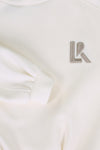 Meisjes Soft Sweater van LOOXS 10sixteen in de kleur off white in maat 176.