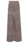 Meisjes Jaquard Knit Pants van LOOXS 10sixteen in de kleur Swirl check in maat 176.