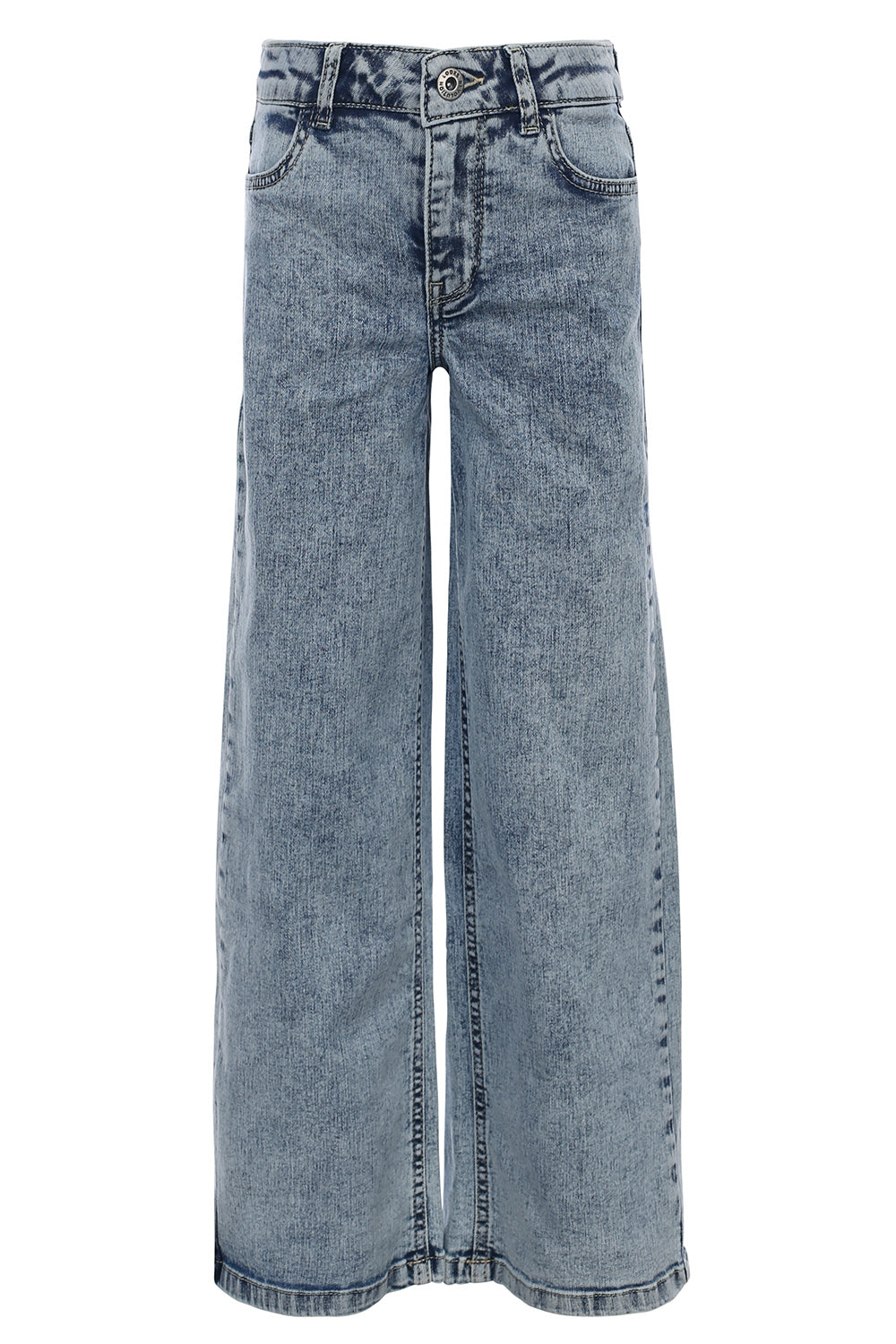 LOOXS 10sixteen Bleach Denim Wide Leg