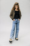Meisjes Bleach Denim Wide Leg van LOOXS 10sixteen in de kleur bleach denim in maat 176.