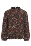 Meisjes Floral Crepe Blouse van LOOXS Little in de kleur Autumn blossom in maat 128.
