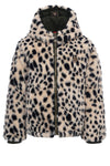 Meisjes Reversible Outerwear Jacket van LOOXS Little in de kleur Dalmation print in maat 128.
