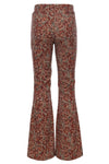 Meisjes Crinkle Flared Pants van LOOXS Little in de kleur Indian block print in maat 128.