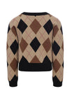 LOOXS 10sixteen Argyle Pullover