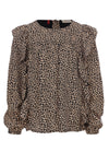 LOOXS Little Woven Ruffle Blouse