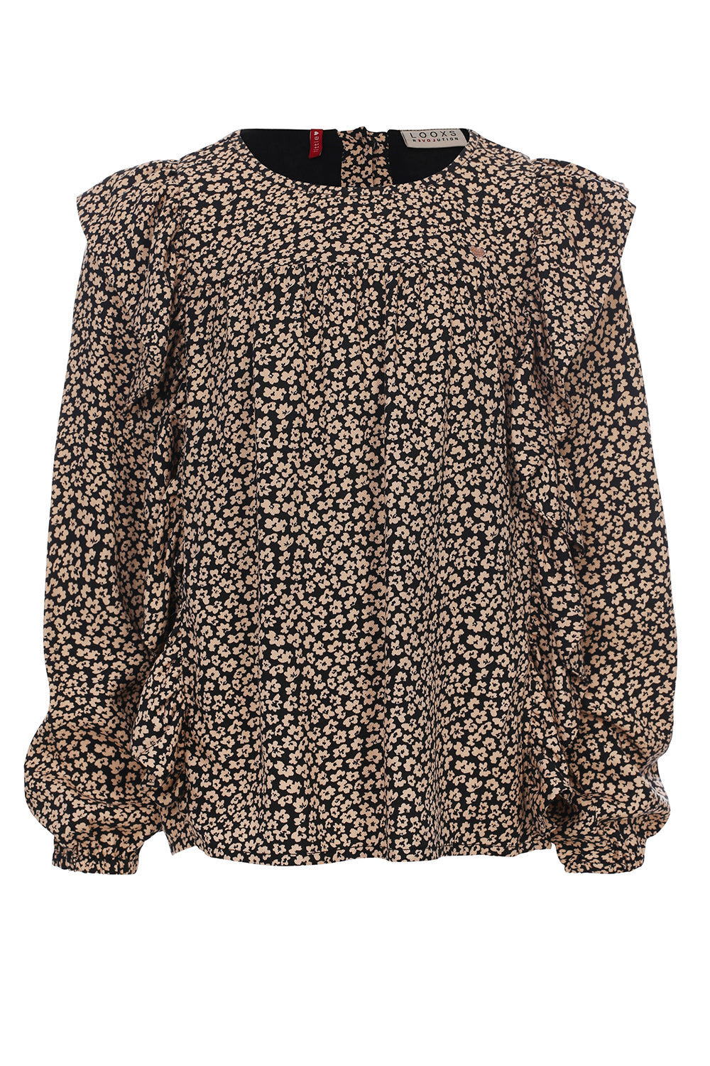 LOOXS Little Woven Ruffle Blouse