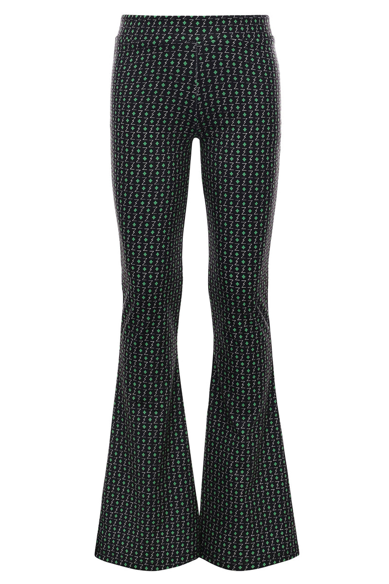 LOOXS 10sixteen Printed Flare Pants